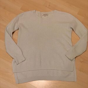 Madewell aqua sweater